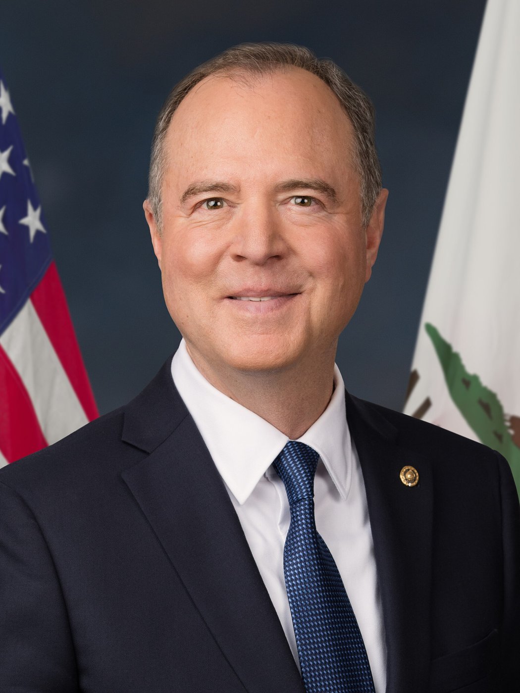Official Senate portrait of Senator Adam Schiff