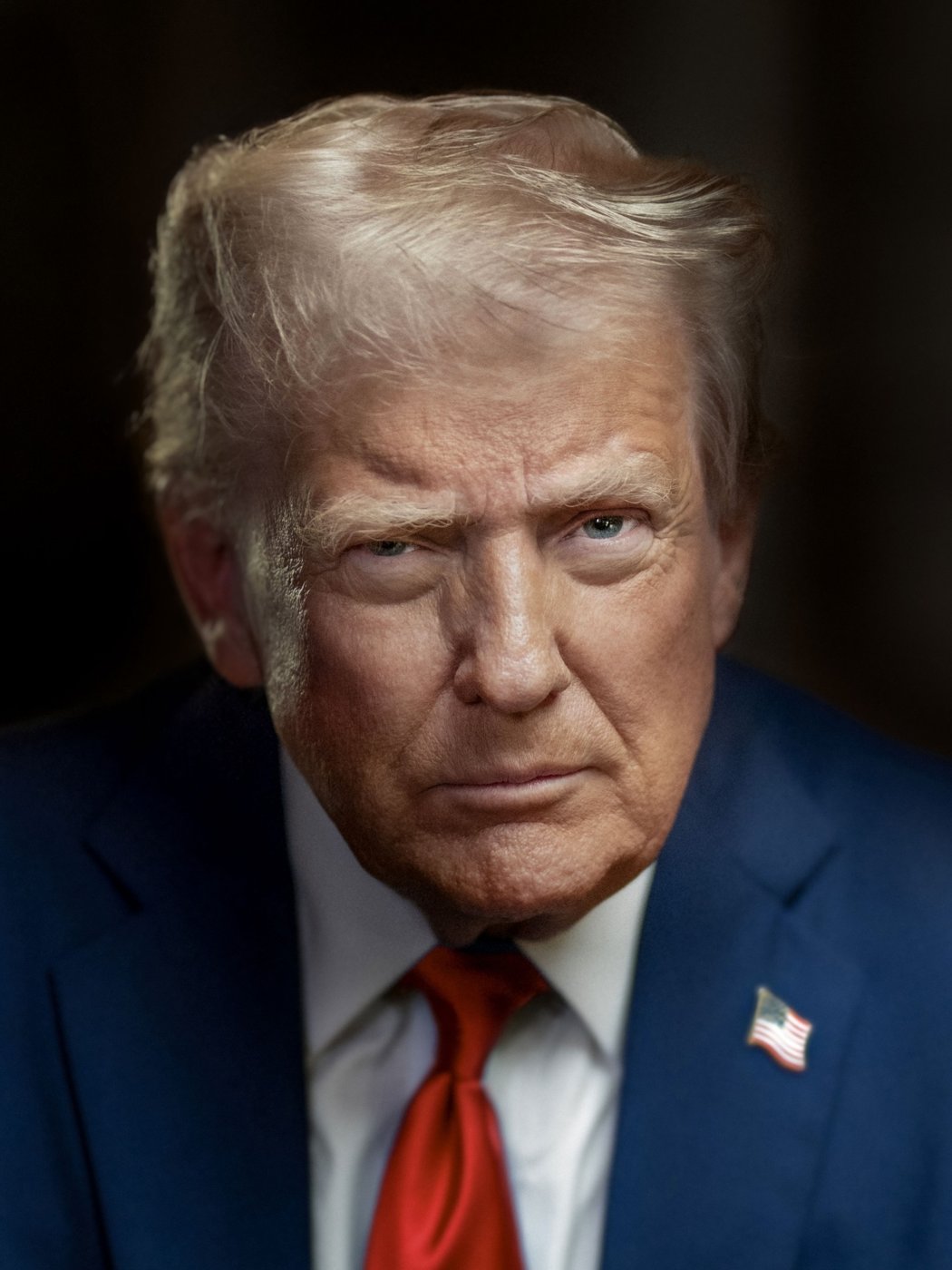 Official 2025 portrait of President Donald J. Trump