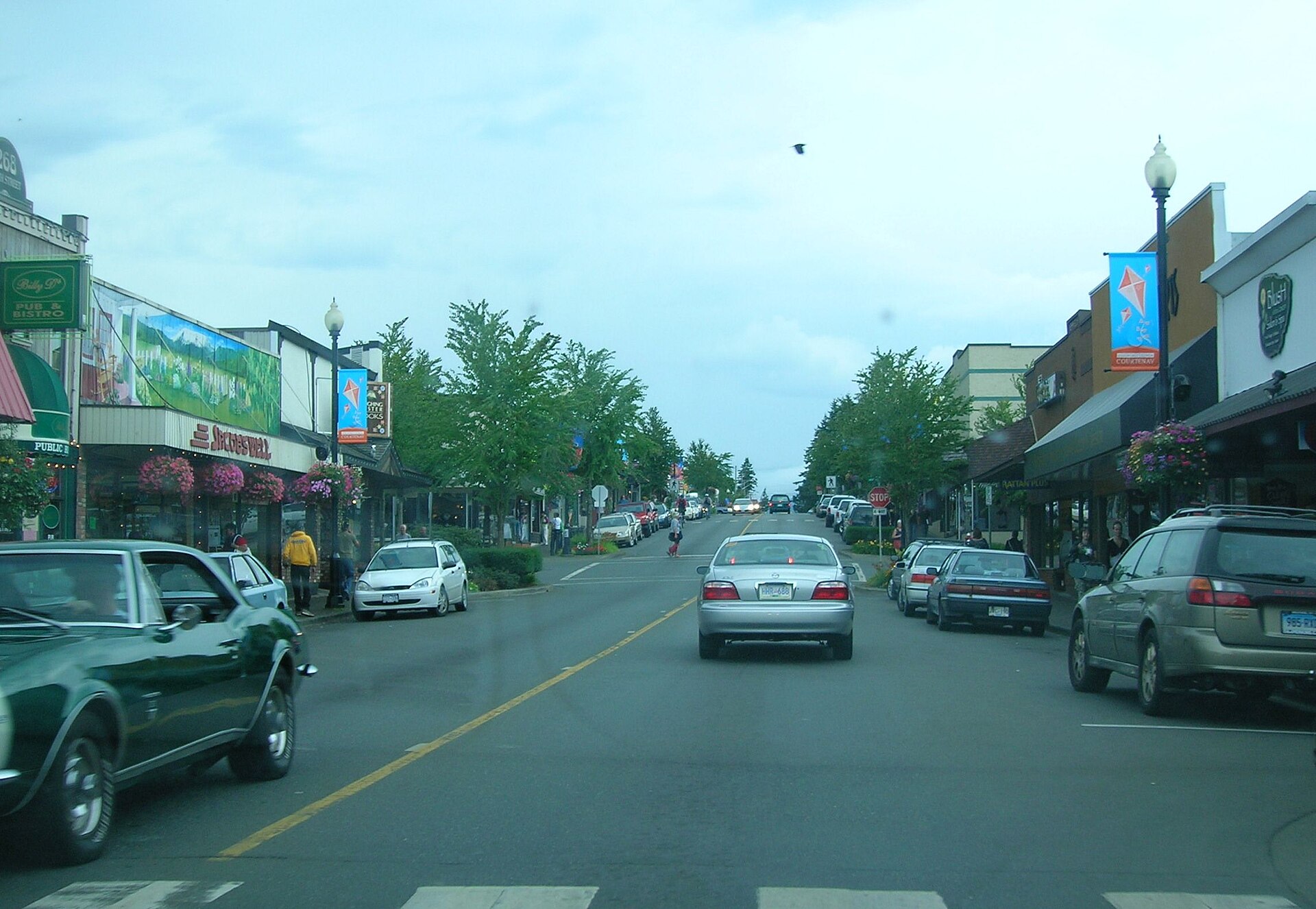 Downtown Courtenay, British Columbia